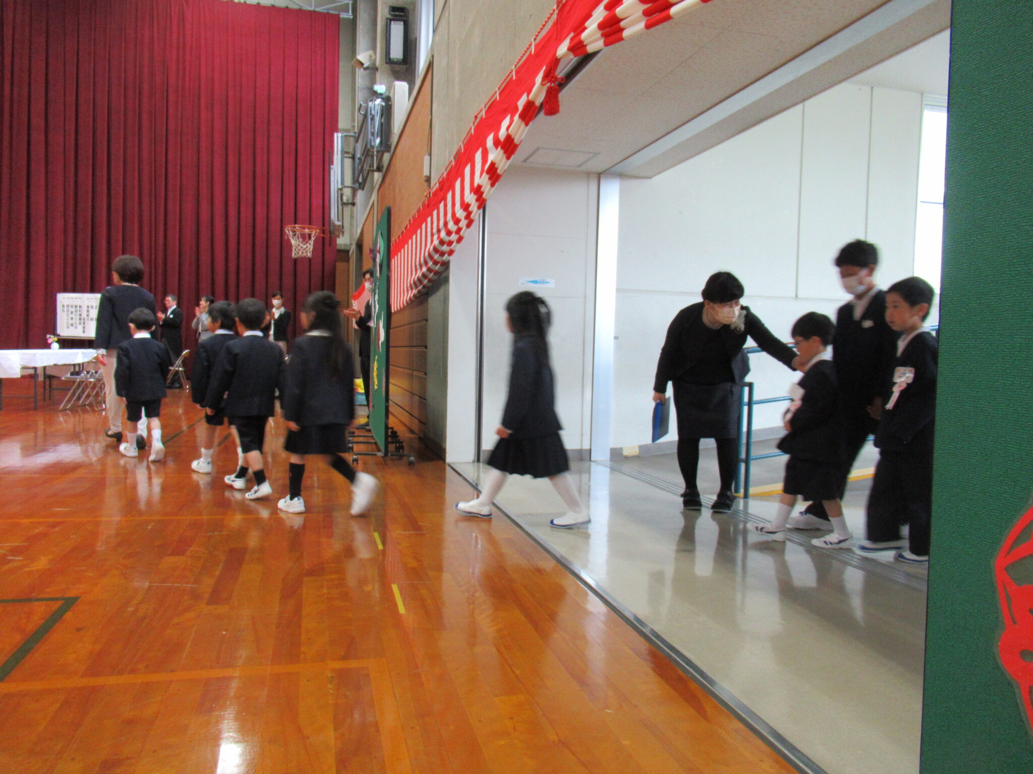 学校から 滑川市立東部小学校